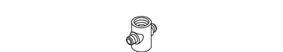 KOHLER K-73801 Cross, Hose Connection