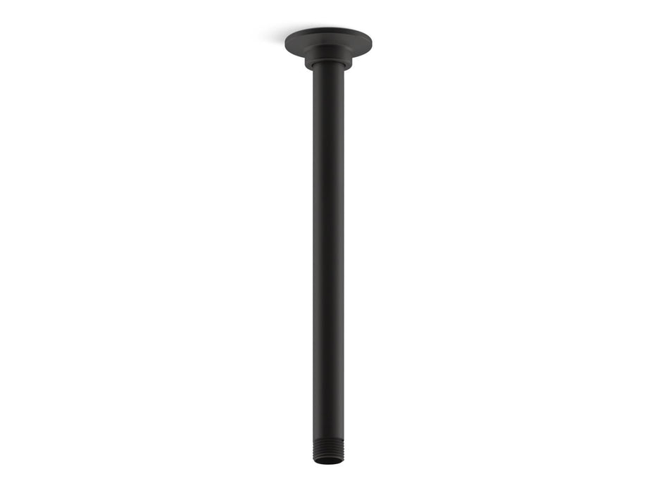 KOHLER KOHLER K-7392 12" ceiling-mount single-function rainhead arm and flange