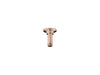 KOHLER 3" ceiling-mount single-function rainhead arm and flange