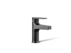KOHLER K-74013-4 Taut Single-handle bathroom sink faucet, 1.2 gpm, matte black