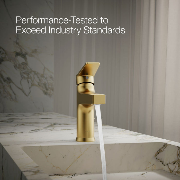 KOHLER K-74013-4 Taut Single-handle bathroom sink faucet, 1.2 gpm