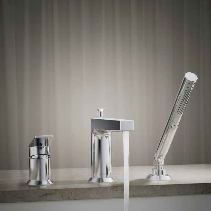 Kohler Taut Deck-mount bath faucet with handshower