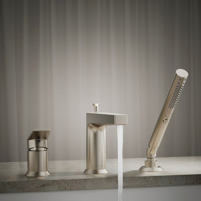 Kohler Taut Deck-mount bath faucet with handshower