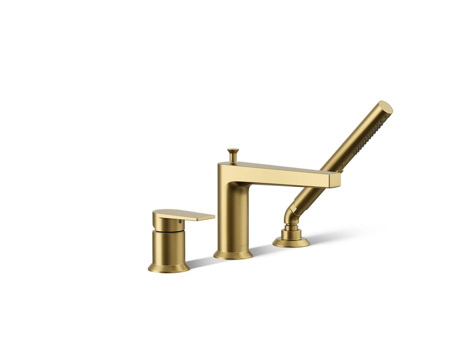 KOHLER K-74032-4 Taut Deck-mount bath faucet with handshower