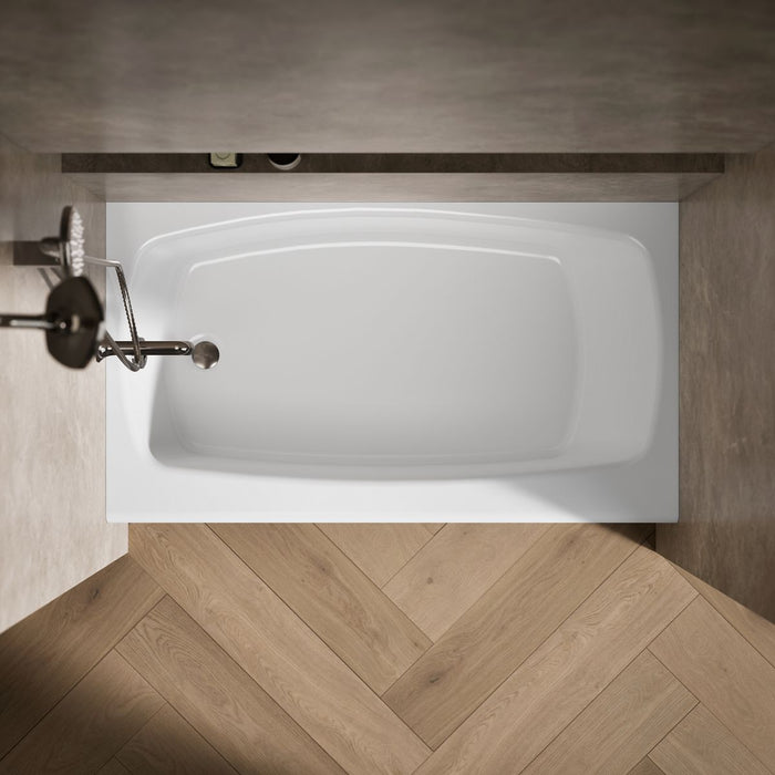 KOHLER Seaforth 54" x 30-1/4" alcove bath, left drain