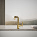 KOHLER Purist Pull-out kitchen sink faucet with three-function sprayhead
