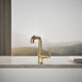 KOHLER Purist Pull-out kitchen sink faucet with three-function sprayhead