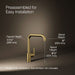 KOHLER Purist Single-handle kitchen sink faucet