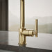 KOHLER Purist Single-handle kitchen sink faucet with side sprayer
