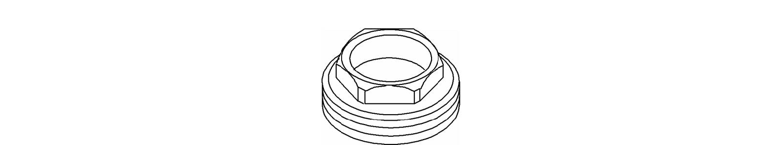 KOHLER K-75130 Nut, Valve Retaining