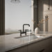 Kohler Purist Two-hole bridge kitchen sink faucet
