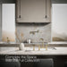 KOHLER KOHLER K-7548-4 Purist Two-hole bridge kitchen sink faucet with side sprayer