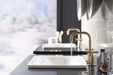 KOHLER K-75749-HD1 Sartorial 21" rectangular drop-in bathroom sink, no overflow