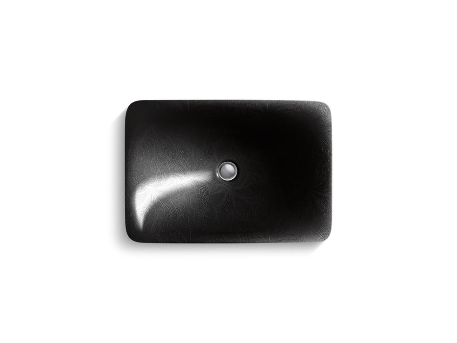 KOHLER K-75749-FP2 Sartorial 21" rectangular drop-in bathroom sink, no overflow