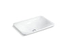KOHLER K-75749-FP1 Sartorial 21" rectangular drop-in bathroom sink, no overflow