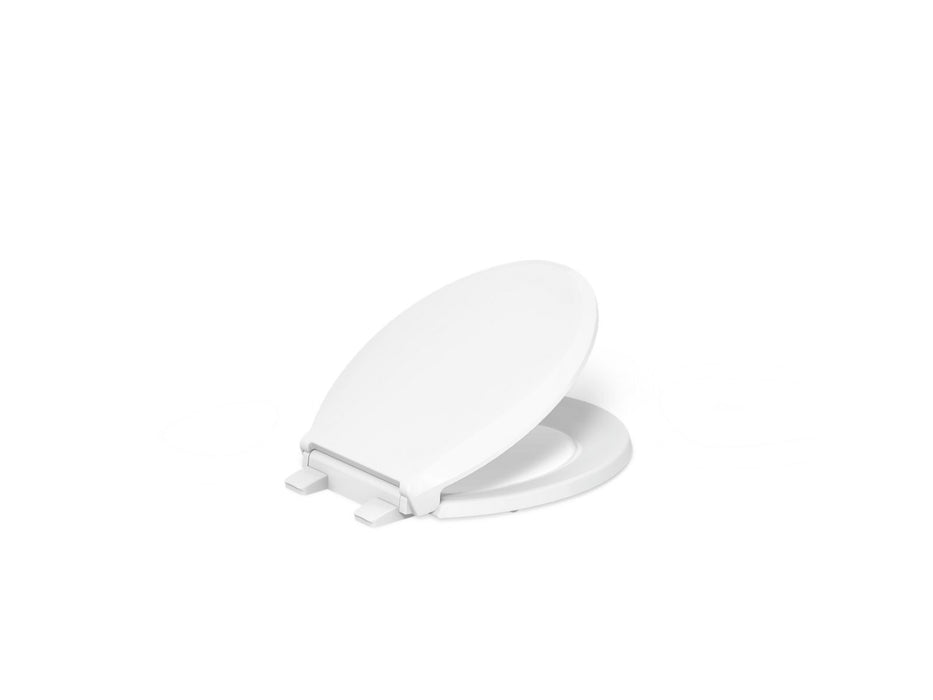 KOHLER K-75758-RL Cachet Nightlight ReadyLatch Quiet-Close round-front toilet seat