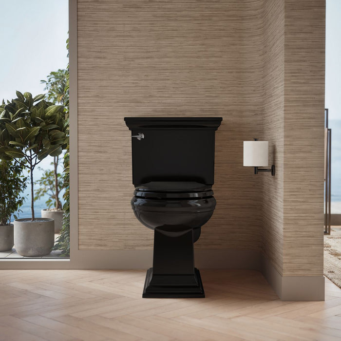 Kohler Cachet Nightlight ReadyLatch Quiet-Close round-front toilet seat