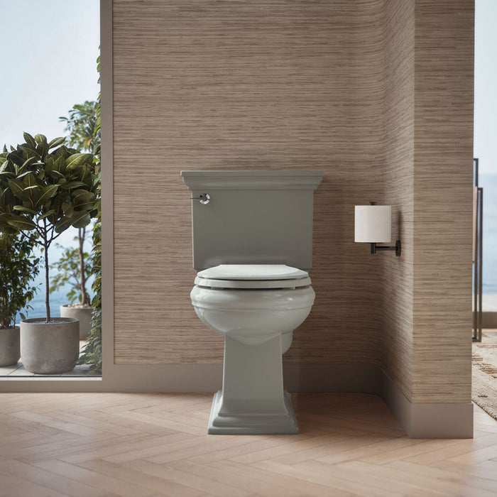 Kohler Cachet Nightlight ReadyLatch Quiet-Close round-front toilet seat