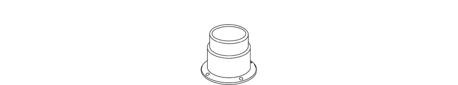 KOHLER K-75773 Escutcheon, Transfer Vlv