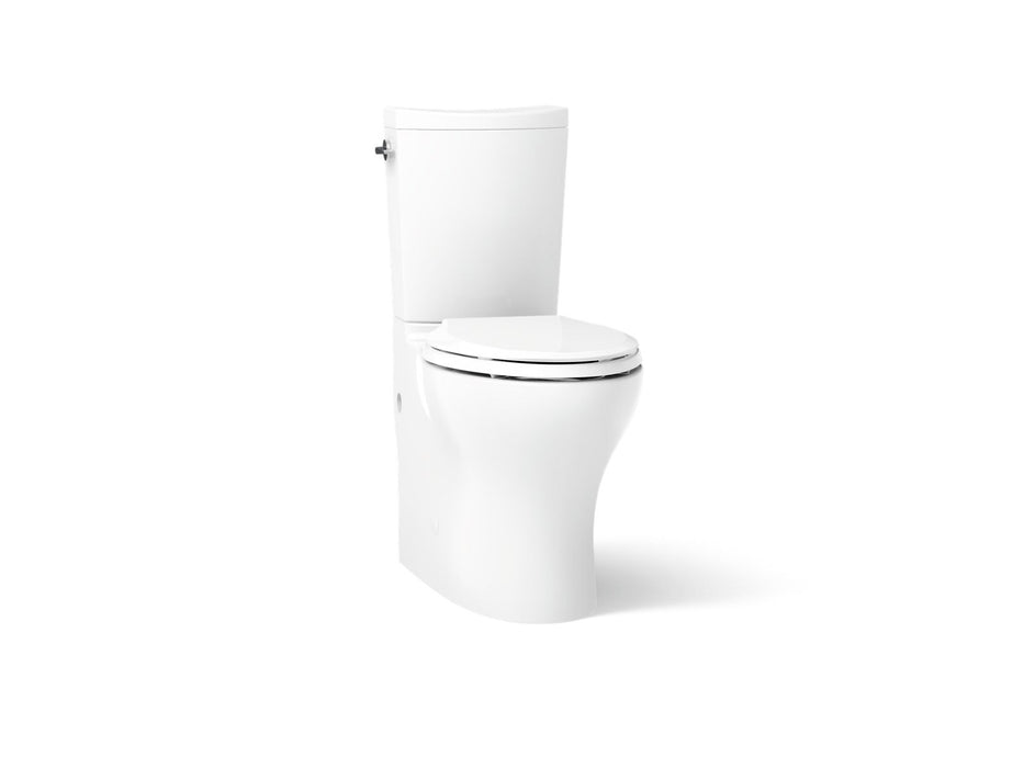 KOHLER K-75790 Persuade Two-piece elongated toilet with skirted trapway, dual-flush