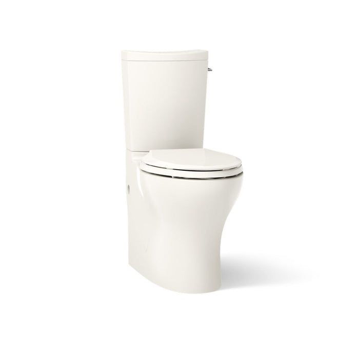 KOHLER K-75790-RA Persuade Two-piece elongated toilet with skirted trapway, dual-flush