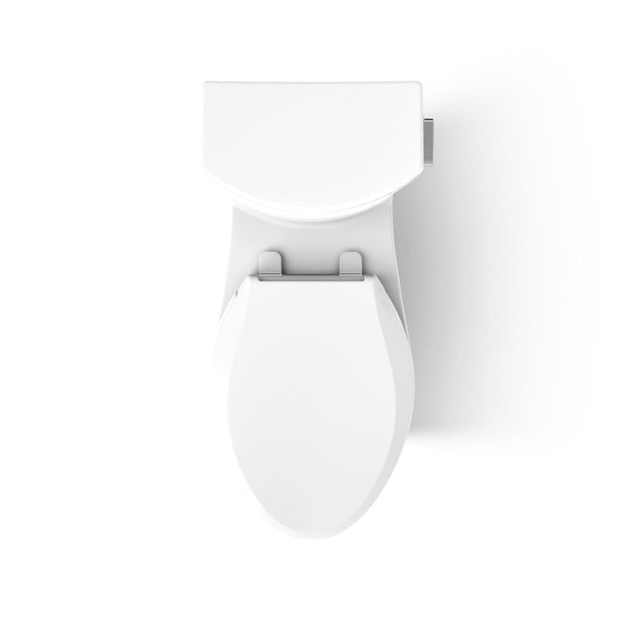 KOHLER K-75790-RA Persuade Two-piece elongated toilet with skirted trapway, dual-flush