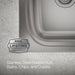 Kohler All-In-One 33" top-/undermount double-bowl kitchen sink