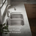 KOHLER K-75791-2PC All-In-One 33" top-/undermount double-bowl kitchen sink