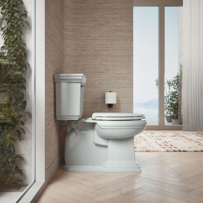 KOHLER K-75796-RL Cachet Nightlight ReadyLatch Quiet-Close elongated toilet seat