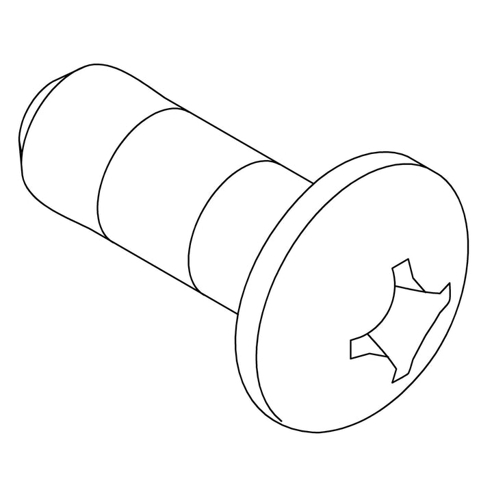 KOHLER K-75849 Screw,8-32 X .500, Pan