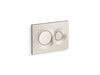 KOHLER Lynk Flush actuator plate for 2"x 4" in-wall tank and carrier system