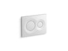KOHLER Lynk Flush actuator plate for 2"x 4" in-wall tank and carrier system