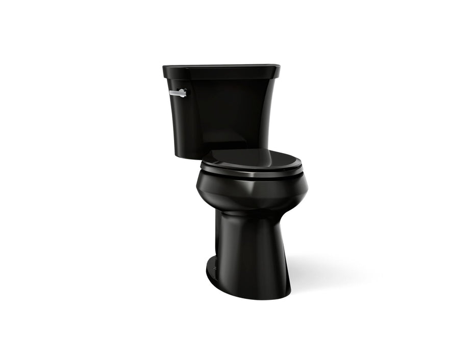 KOHLER K-76301 Highline Two-piece elongated toilet with concealed trapway, 1.28 gpf