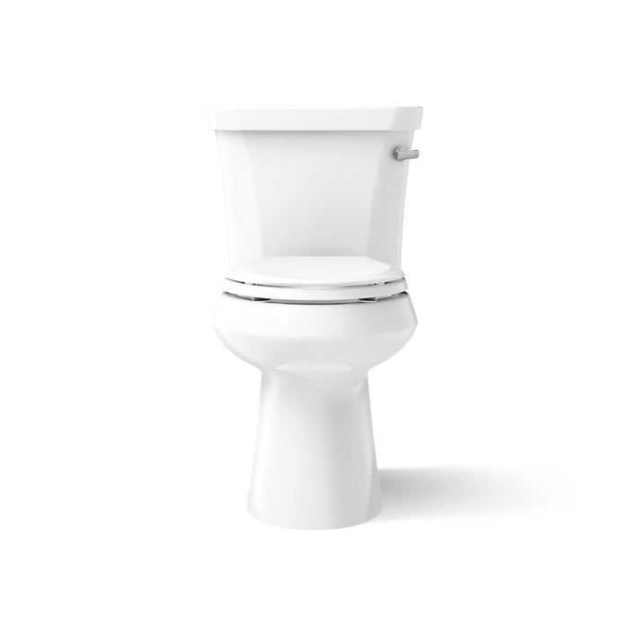 KOHLER K-76301 Highline Two-piece elongated toilet with concealed trapway, 1.28 gpf