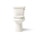 KOHLER K-76301-RA Highline Two-piece elongated toilet with concealed trapway, 1.28 gpf - Biscuit