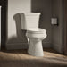 KOHLER K-76301-RA Highline Two-piece elongated toilet with concealed trapway, 1.28 gpf - Biscuit