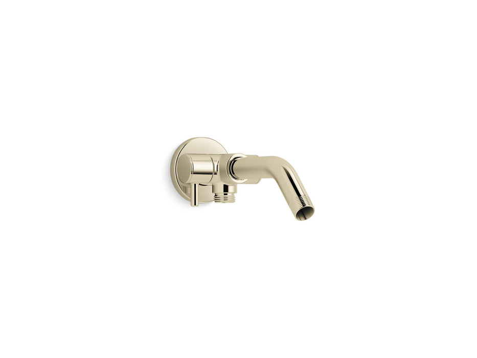 KOHLER K-76331 Shower arm with 2-way diverter, vibrant french gold