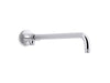 KOHLER K-76333 Wall-mount arm for rainhead/showerhead and handshower with 2-way diverter, polished chrome