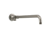 KOHLER K-76333 Wall-mount arm for rainhead/showerhead and handshower with 2-way diverter, vibrant brushed nickel
