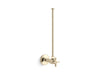KOHLER 3/8" NPT angle supply with stop and annealed vertical tube