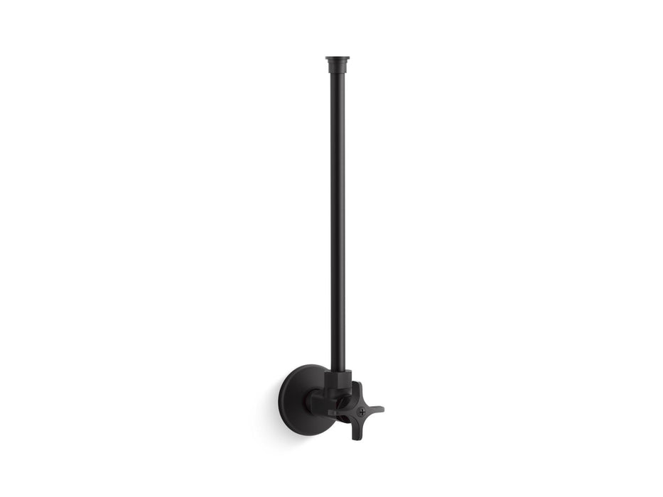 KOHLER 1/2" NPT angle supply with stop with cross handle and annealed vertical tube