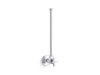 KOHLER 1/2" NPT angle supply with stop with cross handle and annealed vertical tube