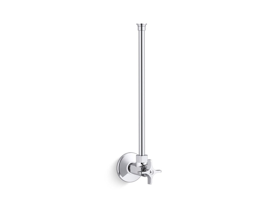 KOHLER 1/2" NPT angle supply with stop with cross handle and annealed vertical tube