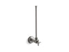 KOHLER 1/2" NPT angle supply with stop with cross handle and annealed vertical tube
