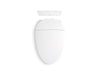 KOHLER K-76395 Veil Wall-hung Compact Elongated Smart Toilet Bowl, Dual-flush