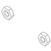 KOHLER K-76636 Nut, Hex, 6-32