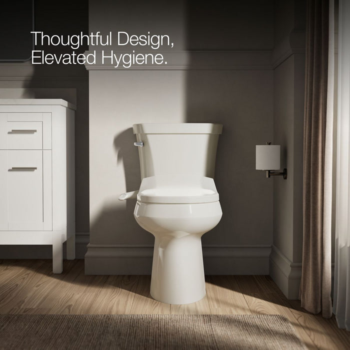 KOHLER Puretide Quiet-Close round-front manual bidet toilet seat