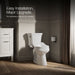 KOHLER Puretide Quiet-Close round-front manual bidet toilet seat