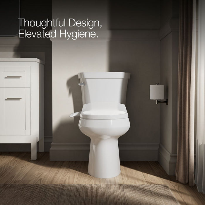 KOHLER Puretide Quiet-Close round-front manual bidet toilet seat