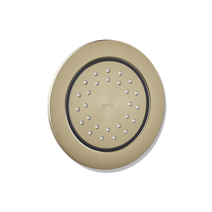 KOHLER K-77119 WaterTile Round 27-nozzle single-function body spray, 1.0 gpm, vibrant brushed bronze - view 5